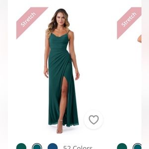 Azazie Bridesmaid Dress in style Deandra